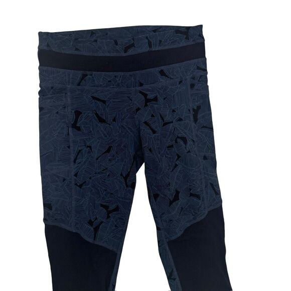 Athleta Womens  Navy Blue Tropical Excursion High Rise Jogger Pants Size S - Picture 7 of 12